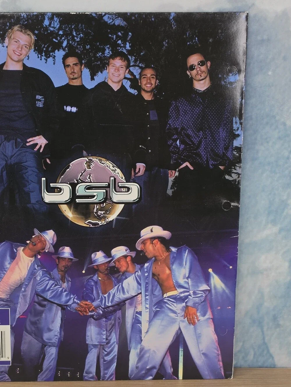 Vintage Backstreet Boys Folder Winterland Y2K